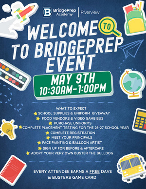 Welcome to BridgePrep Event!